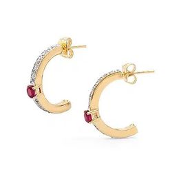 Ruby Earrings