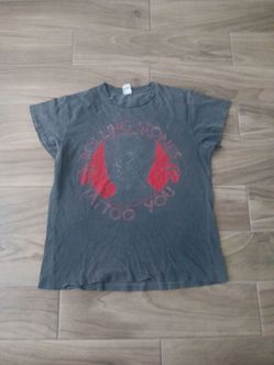 80s True vintage single stitch rolling stones u.s. tour shirt