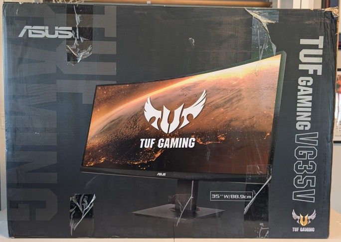 ASUS TUF Gaming VG35V 35" WQHD 100Hz 1ms Curved Gaming Monitor