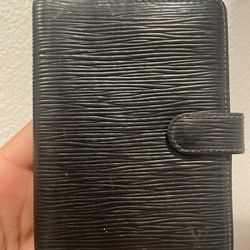 Louis Vuitton Black Epi Agenda