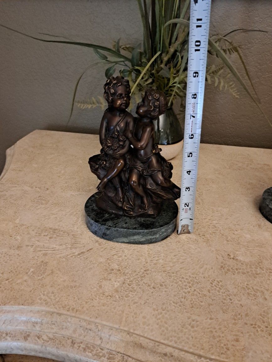 Vintage Bronze Statue Collectable