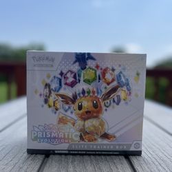 New! 🔥 Pokémon TCG Prismatic Evolutions Elite Trainer Box – Sealed