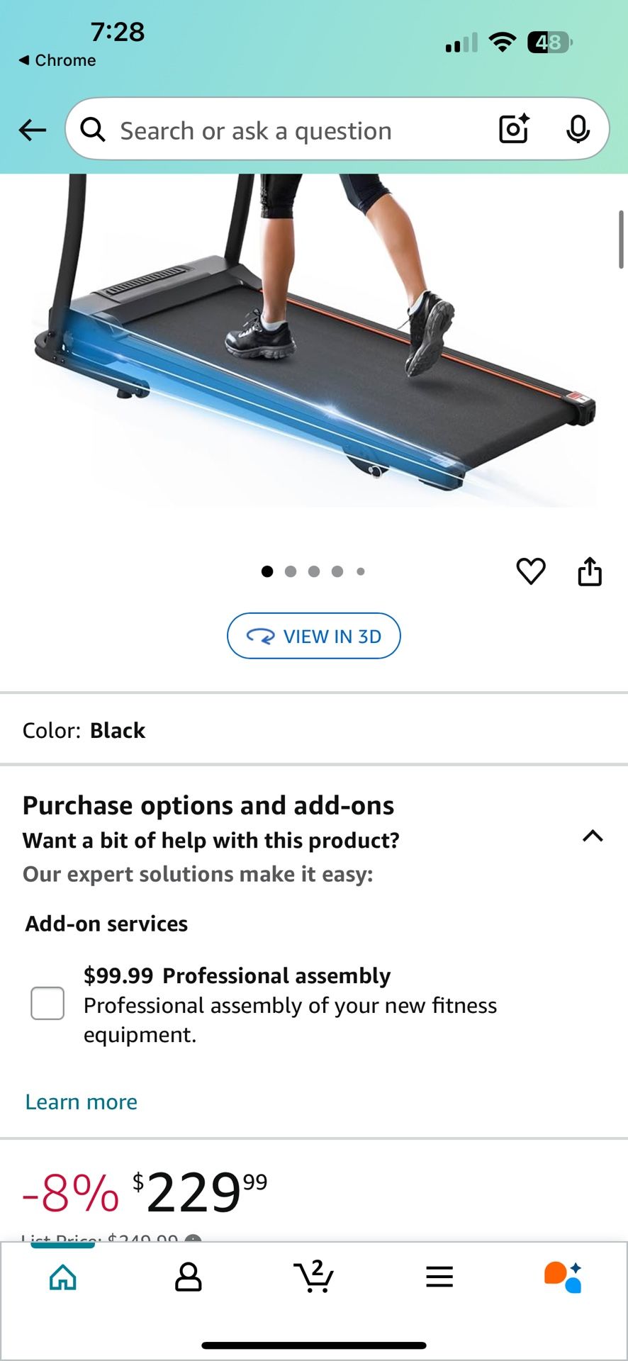 Merax Treadmill 