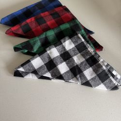 5 Dog Bandanas 