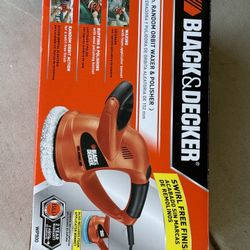 Black and Deck 8in Random Orbit Waxed and Polisher