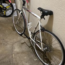 White Schwinn Bicycle 