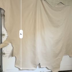 Leather Hide - Premium Full-Aniline Leather - Color Oyster 