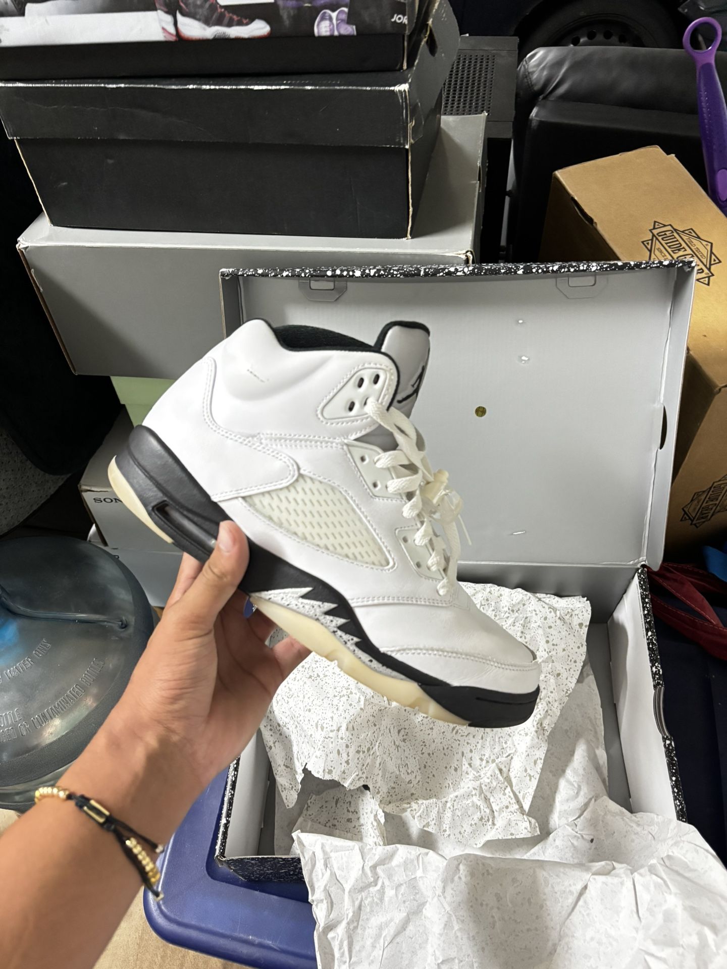 Air Jordan 5 Retro “White Black”