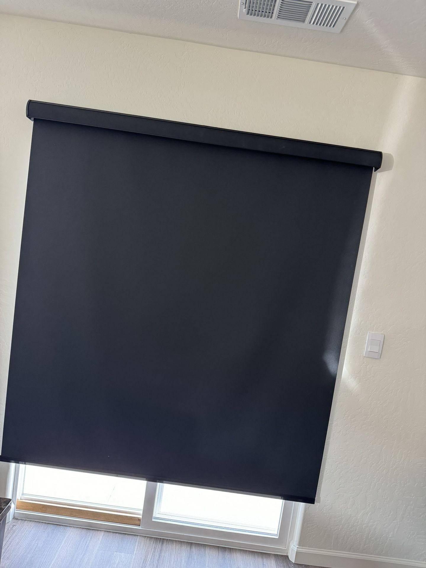 Blackout Shade For Glass Sliding Door 65Wx82H