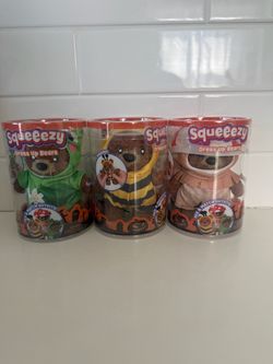 Three Halloween Squeeezy Dress Up Bears