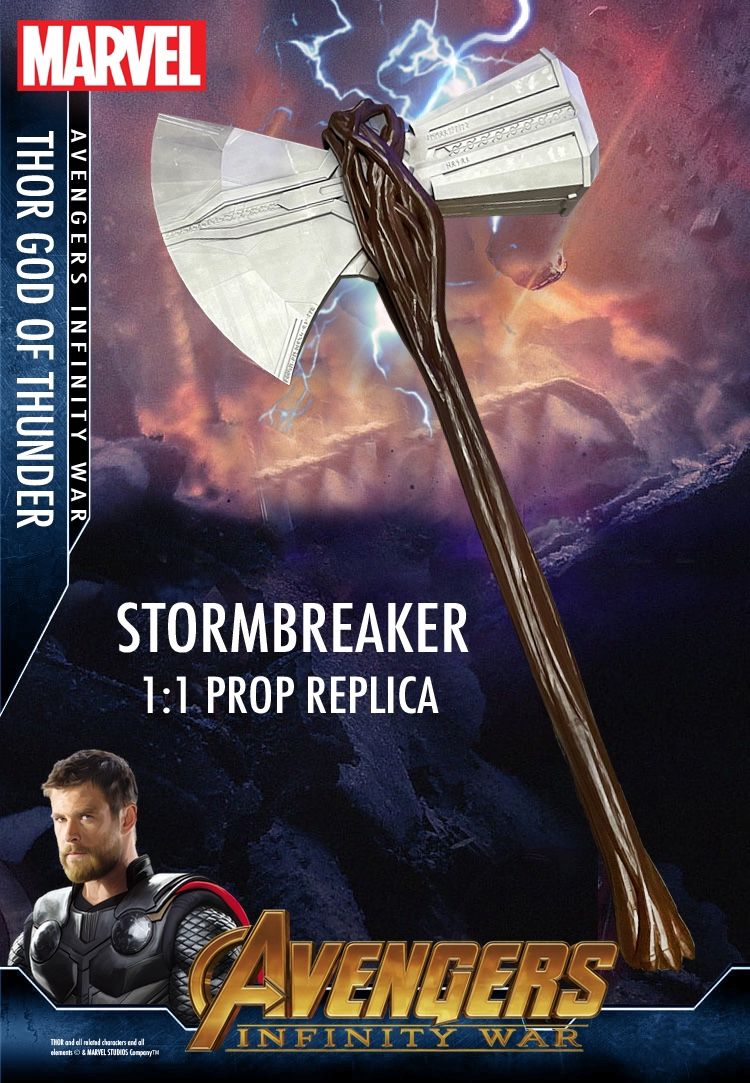 Thor STORMBREAKER Full Size Prop Replica Lightweight