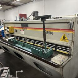 Accurshear Hydraulic Power Shear 10 Ft X 10 Gauge