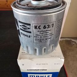 Mahle  diesel Fuel filter