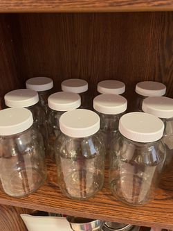 32Oz Glass Jars with Lids