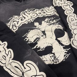 Hellstar Black Hoodie Sz M