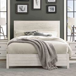 Montauk Wood Bed Frame - QUEEN