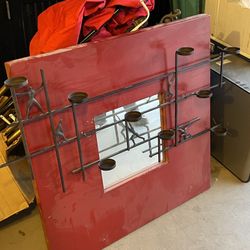 Red Wall Decor