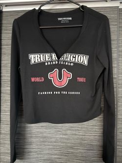 True Religion Cropped Long Sleeve