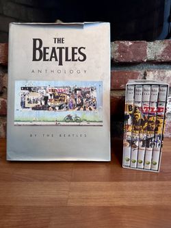 The Beatles Anthology Collection Book and DVDs