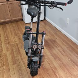 55 MPH BEAST ELECTRIC SCOOTER WITH ATTACHABLE SEAT!