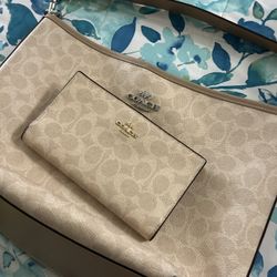 Coach bag and wallet! 