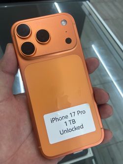 17 Pro unlocked , cash or $50 down w approval