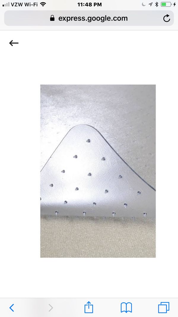 costco clear hard plastic rectangular office chair mat carpet rug glendale costco