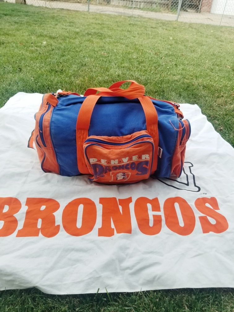 Denver Broncos duffle bag