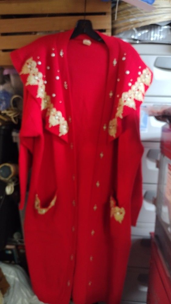 Red Cardigan