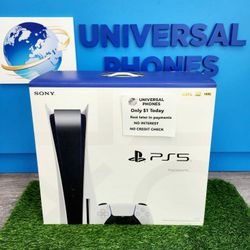 SONY PLAYSTATION PS5 DISC VERSION NEW IN BOX $1 DOWN TODAY REST IN PAYMENTS.NO CREDIT CHECK 