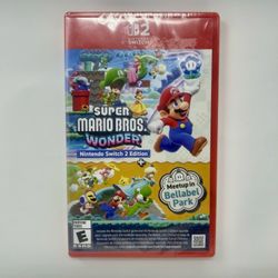 Super Mario Bros Wonder - Brand New, Sealed and Unopened