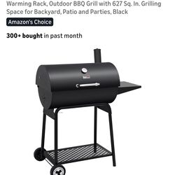 Gourmet charcoal grill