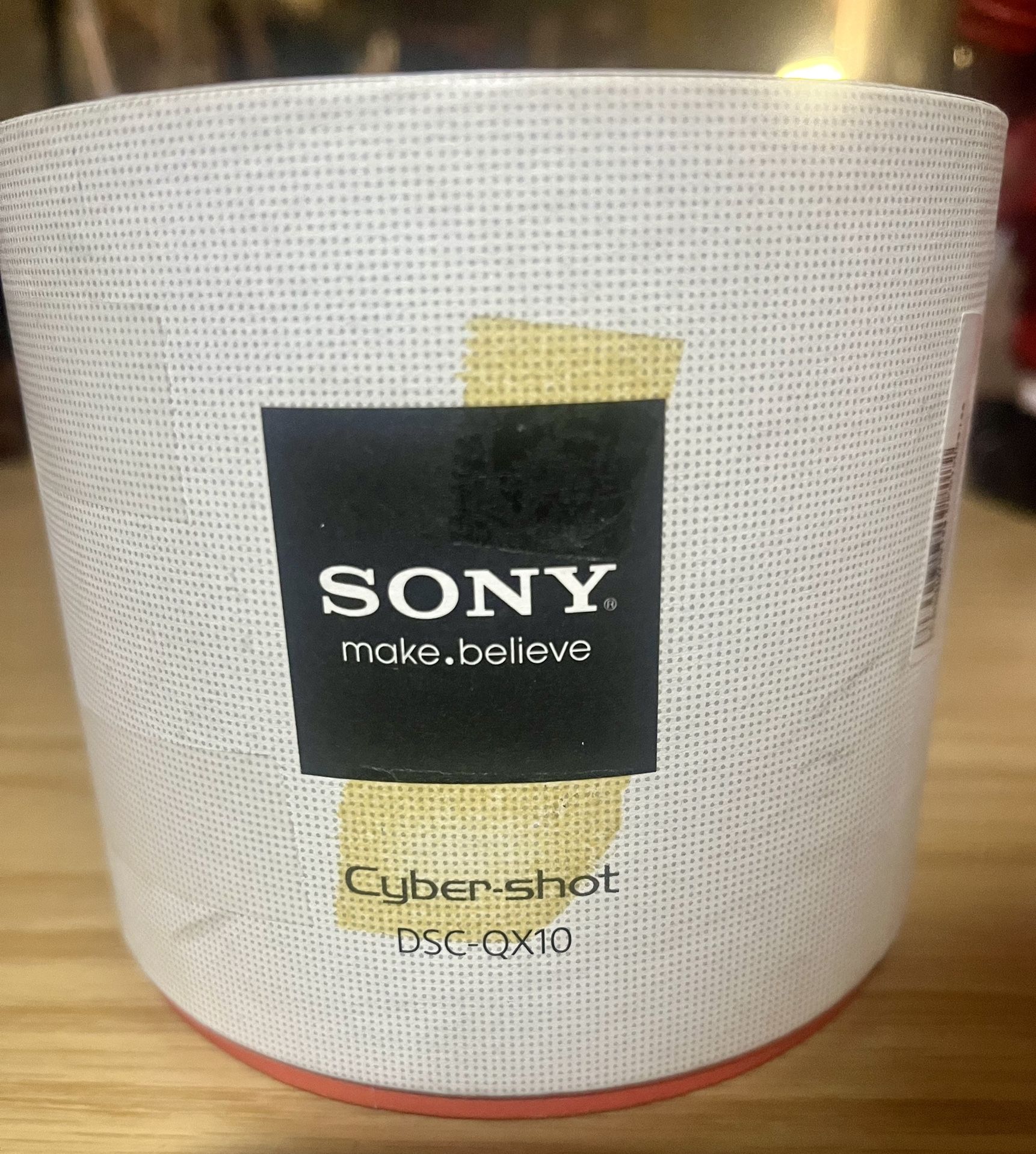 Sony Cyber-shot DSC-QX10 18.2MP Digital Camera - Black