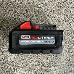 Milwaukee M18 HIGH OUTPUT XC6.0 Battery – New