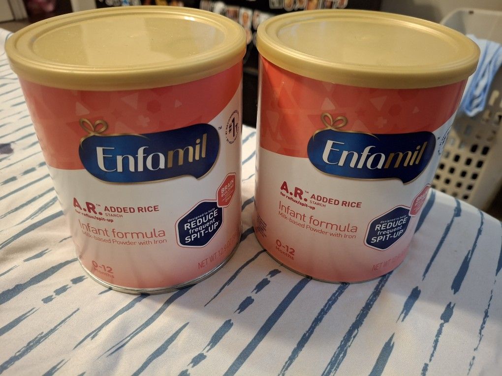 New AR Formula. 30.00 For Both Or Trade Size 2 Diapers Huggie Or Pampers.