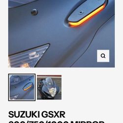 Suzuki Gsxr Mirror Block Off Turn Signals 2005-2017