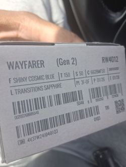 Ray ban meta Wayfarer Gen 2 cosmic blue with transitional sapphire lenses