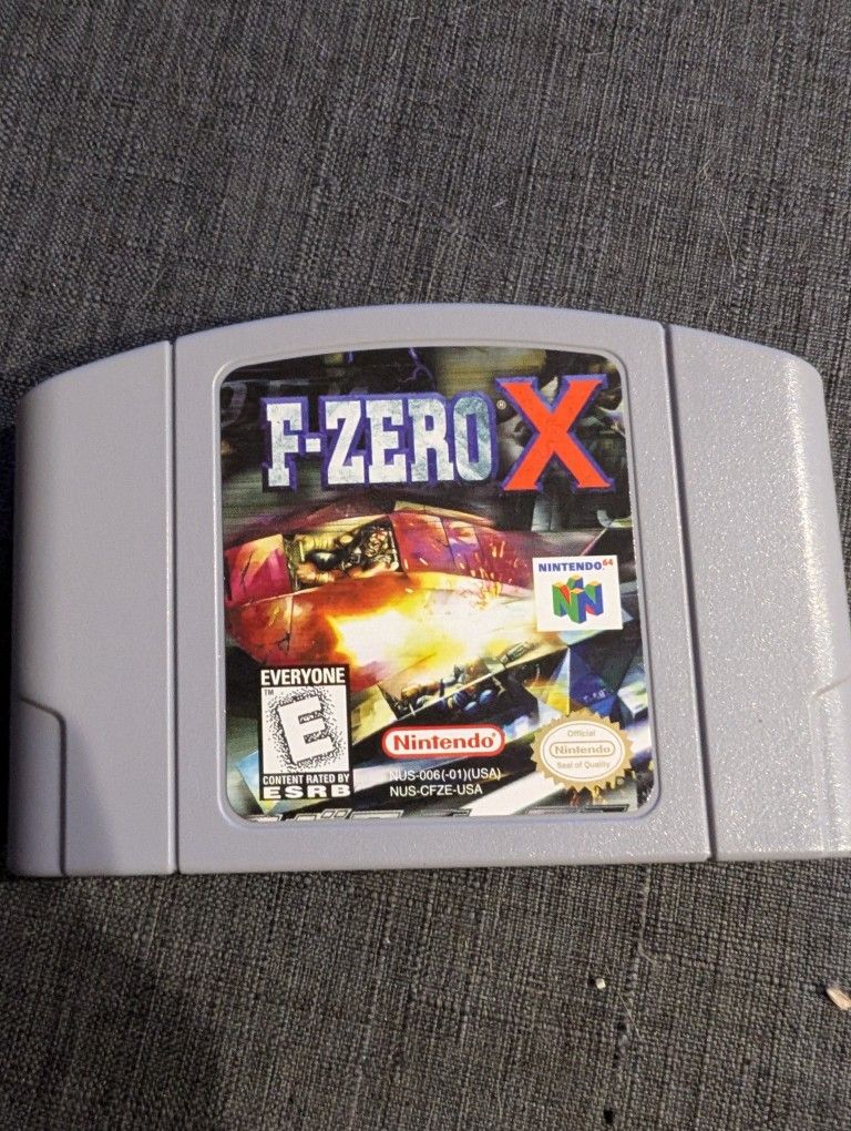 F Zero X Nintendo 64