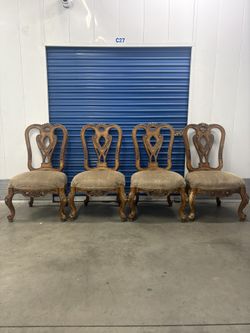 4  Antique Dining Chairs (Bogo Half on equal or lesser value)