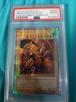Psa 8 yu gi oh slabs