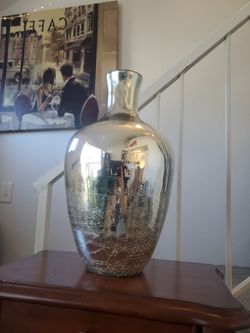 Vase - silver Mirror - Z Gallery