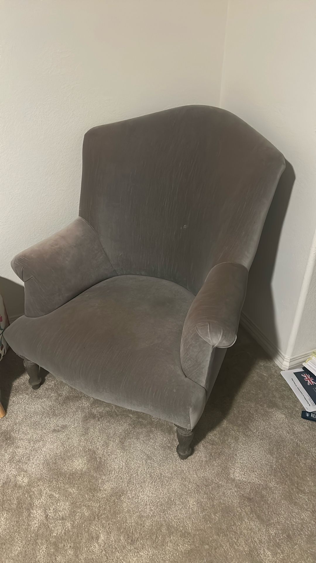 Large Gray Chair