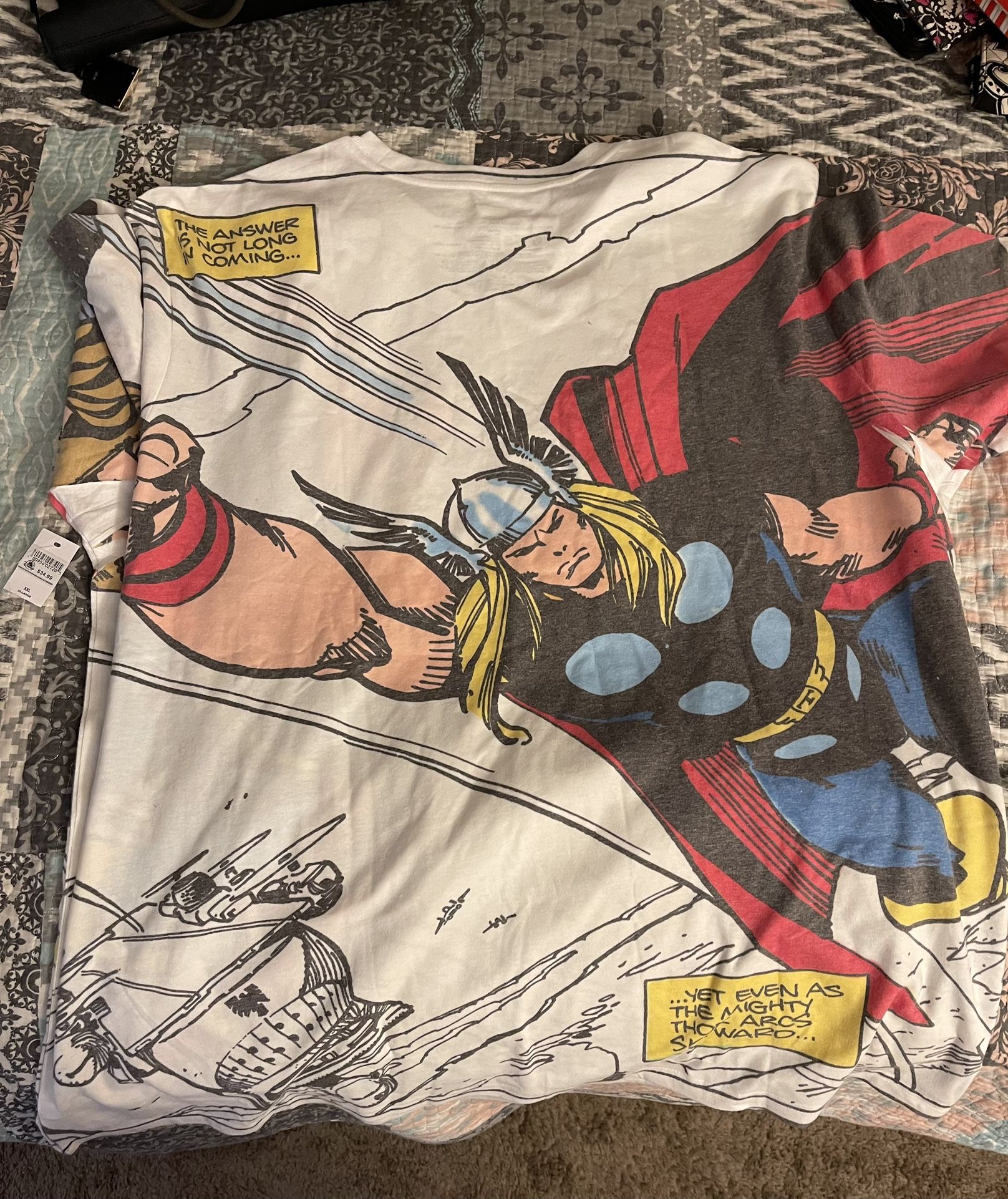 Disney Thor Comic Shirt 2XL