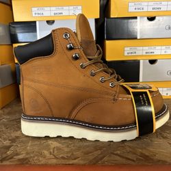 Real Leather Work Boots $48