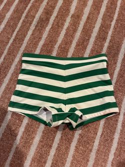Hanna Andersson organic cotton rash guard shorts size 8 130
