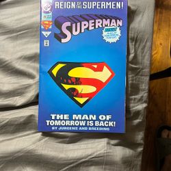Collectible Superman Comic Book 