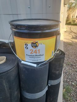 Roofing cement