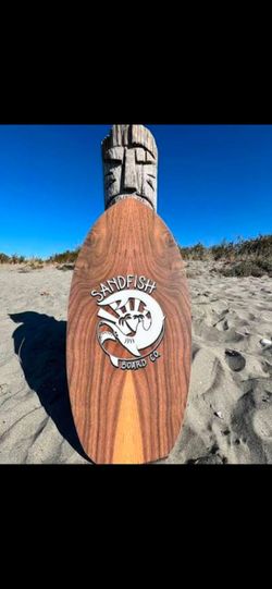 SandFish Walnut Cruiser SkimBoard/Surfboard (READ DESCRIPTION)