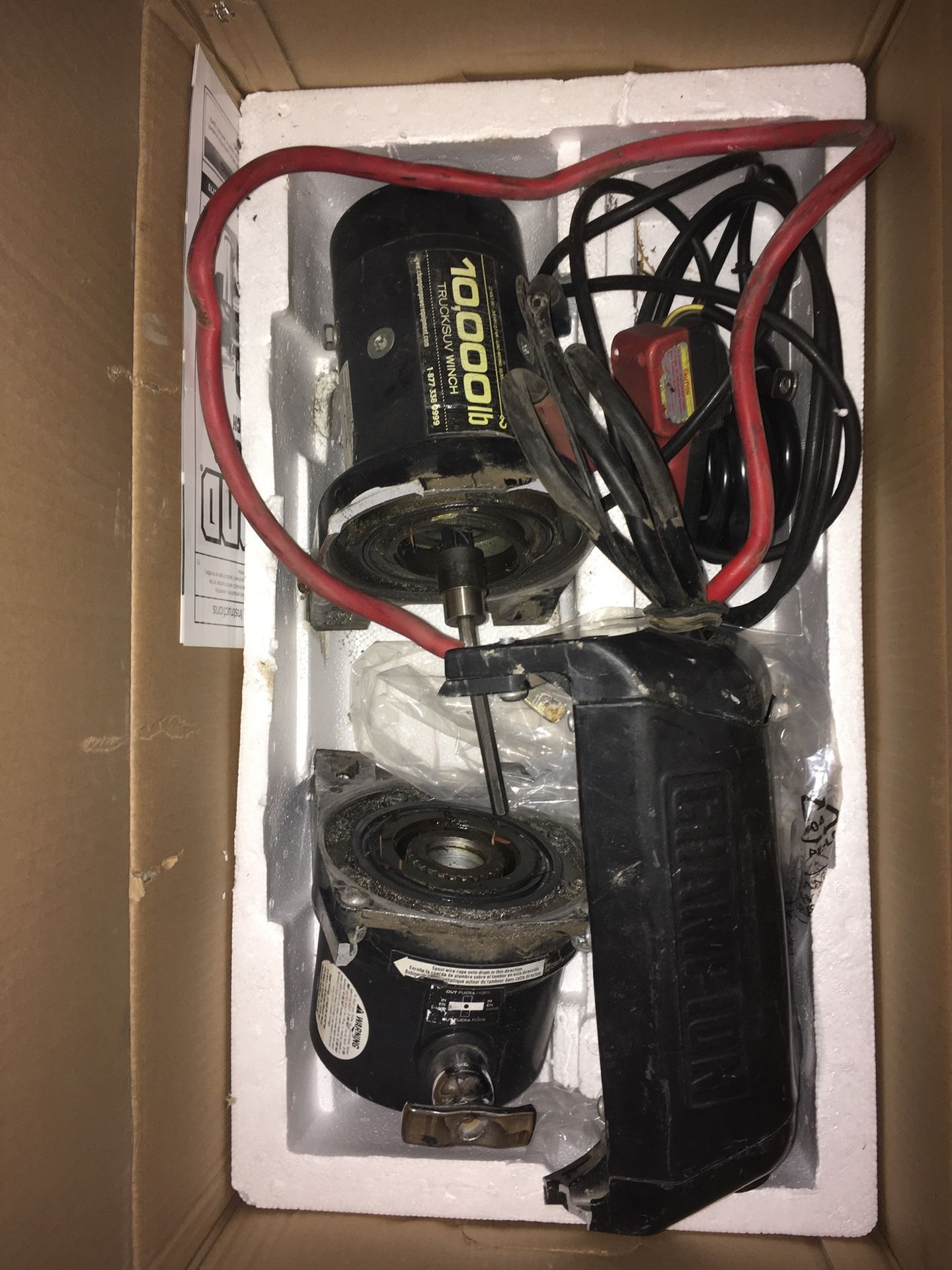 Champion 10K winch for parts $75 In Tacoma Washington