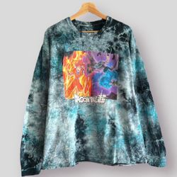 DRAGON BALL SUPER TIE DYE LONG SLEEVE SIZE MEDIUM